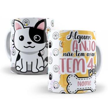 Imagem de Caneca de Cerâmica Personalizada 325ml Amor Pelos Animais - Mecolour