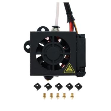 Imagem de CHPOWER Hot End Ender 5 Plus, Extrusora Original Totalmente Montada Mk8 Kit Hot End Com Bloco De Aquecimento De Alumínio Bico De 0,4 Mm Tubo De Teflon Para Impressora 3D Ender-5 Plus/Ender 5/ Ender 5