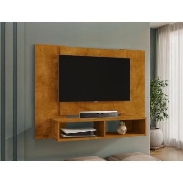 Imagem de Painel para TV até 48 Polegadas com 2 Nichos Navi Naturale