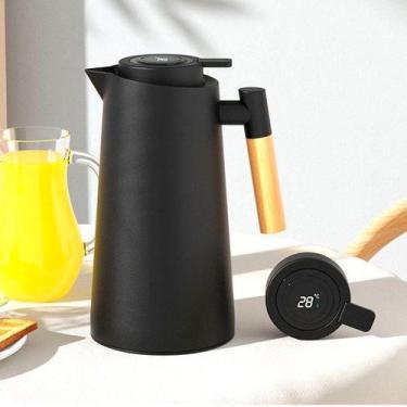Imagem de Cafeteira Térmica Preta Ideal Para Café Sempre Quentinho - DIGITAL