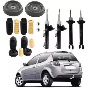 Imagem de 4 Amortecedor 4 Kit Suspensão Ford Ka 2007 2008 2009 2010 - millenium