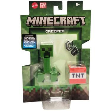 Imagem de Bonecos Minecraft Com Acessórios GTP08 7/11 CM Mattel, Un