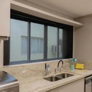 Imagem de Persiana Rolo Screen 3% Preto - 2,10m x 2,20m - RM Policarbonatos e Ac