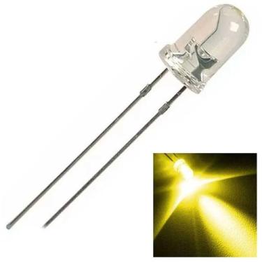 Imagem de 20x Led Amarelo de 5mm Alto Brilho - Casa da Robótica