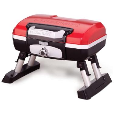 Imagem de Grill, Churrasqueira, Portatil, Gás, CUISINART CGG 180T, Vermelho