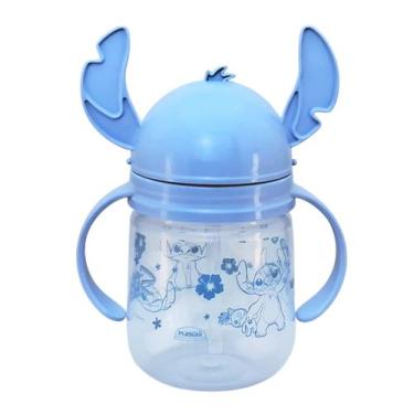 Imagem de Copo Infantil Treinamento Antivazamento Com Alça 350ml - PLASÚTIL, Sti