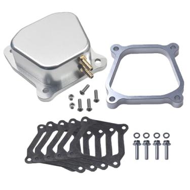 Imagem de Espaçador de tampa de válvula de alumínio Billet para Predator 212cc 196cc Non-Hemi para Coleman CT200U BT200X Mini Bike KT196 Go Kart Baja Hisun Tillotson Clone 196cc Motor serve para Honda GX160