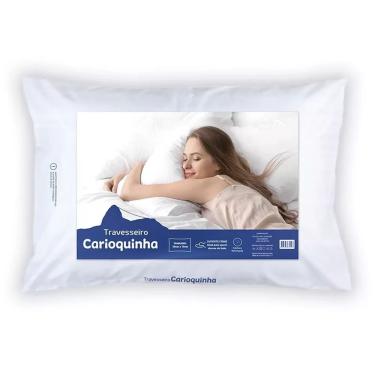 Imagem de Travesseiro Suporte Firme Salehtex Carioquinha 50x70cm - Branco