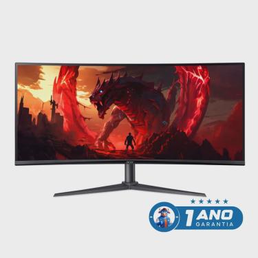 Imagem de Monitor Gamer Curvo Acer Ultra Wide Nitro ED0 ED340CU H 34