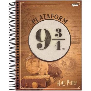 Imagem de Caderno Universitário Espiralado 1 Matéria Harry Potter 80 Folhas - Jandaia