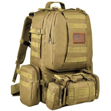 Imagem de Mochila tática CVLIFE Military Army Mochila 60L impermeável