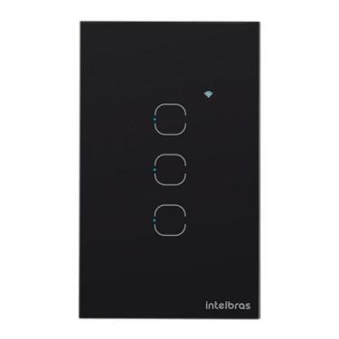 Imagem de Interruptor Smart Touch Intelbras EWS1003 WI-FI com 3 Teclas - INTELBR