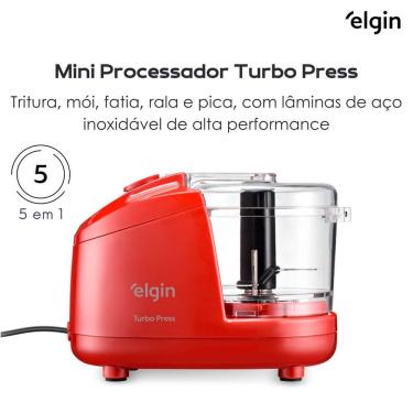 Imagem de Mini Processador Turbo Press - Elgin