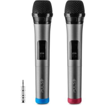 Imagem de Microfone sem Fio Duplo Pulse Pro, com Receptor, SP801, PULSE  PULSE