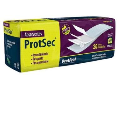 Imagem de Absorvente Geriátrico Tamanho Único 20 Unidades ProSec - Protsec