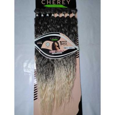 Imagem de Cabelo Deep Curly  - Cherey  APLIQUEI ENTRELACE EM TELA Organico 300g 