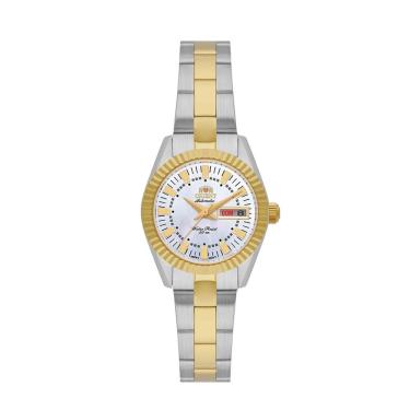 Imagem de Relógio Orient Feminino Ref: Nh6mm005 B1sk Bicolor Automático