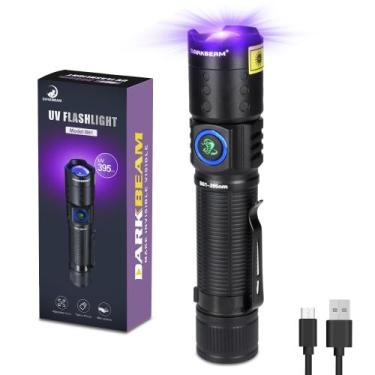 Imagem de Lanterna UV DARKBEAM Black Light LED 395nm USB-C recarregável