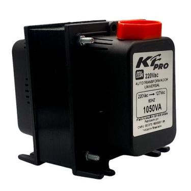 Imagem de Autotransformador KF, Bivolt 110/220V, 1.050VA, Pro, Preto - TRF0911 -