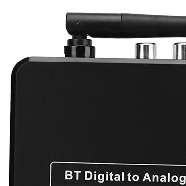 Imagem de Conversor de áudio digital a analógico Bluetooth 5.1 Digital para Analog Receiver Converter para PS3 para DVD Cinema Home ABS Material 175g Peso