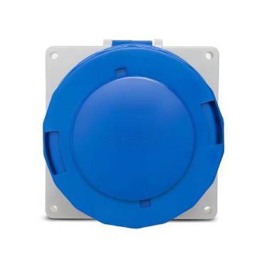 Imagem de Tomada De Embutir 3P+T 63a 200/250v Azul N4549 - Steck, AZUL