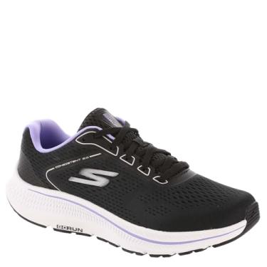 Imagem de Skechers Tênis feminino Go Run Consistent 2.0 Mile, Preto/Lavanda, 5