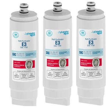 Imagem de Kit 3 Refil Filtro E3 Ibbl Immaginare FR600 Speciale FR600 E