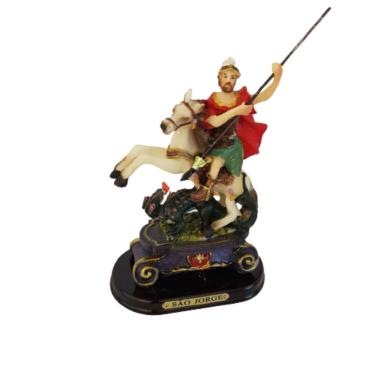 Imagem de Imagem De São Jorge Em Resina 14cm