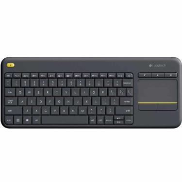 Imagem de Kit Teclado Sem Fio Com Touch Integrado Logitech K400 Plus T