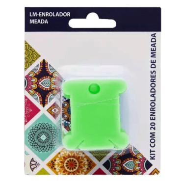 Imagem de Kit Placa Enrolador De Linhas Meada Lanmax Com 20 Und Lm-enrolado