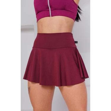 Imagem de Short Saia Babado Suplex Feminino Fitness Academia WOLFOX-Feminino