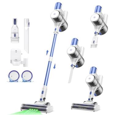 Imagem de Ultenic Aspirador De Pó Vertical Sem Fio U10 Ultra, Motor 450 W, Sucção 30 Kpa, Autonomia Máxima 40 Minutos, Escova Antiemaranhamento, Capacidade Lixeira 1 Litro, Para Uso Doméstico, Remoção Pelos A