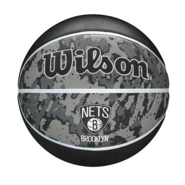 Imagem de Bola de Basquete NBA Team Tiedye Tamanho 7 - Brooklyn Nets - Wilson