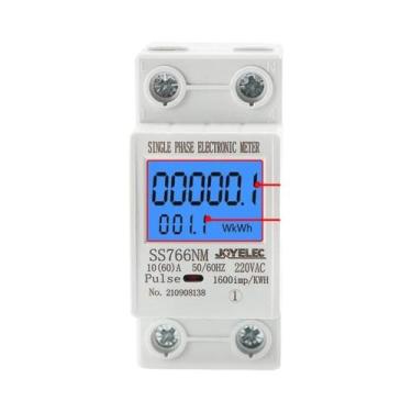 Imagem de Medidor De Energia Digital Monofásico JOYELEC Redefinir Zero 220V AC T