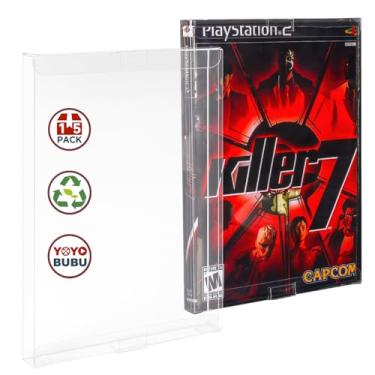 Imagem de YOYOBUBU Pacote com 30 capas protetoras de videogame | Capa protetora para Gamecube, Xbox, PS2, Wii U e DVD | Proteção forte para sua coleção de videogame