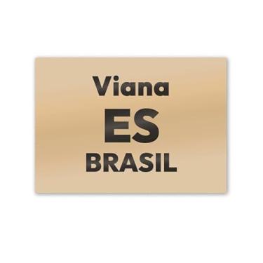 Imagem de Imã de Geladeira Viana Espírito Santo MDF 8cm x 5cm