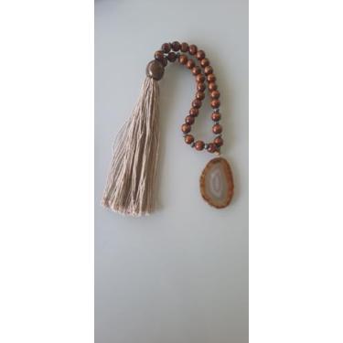 Imagem de Colar de Mesa Decorativo Pedra de Ágata