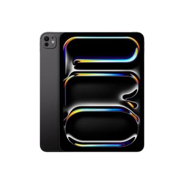 Imagem de Apple 2024 iPad Pro de 11 polegadas (Wi-Fi + Cellular, 1 TB, Vidro nano-texture) - Preto-espacial (M4)