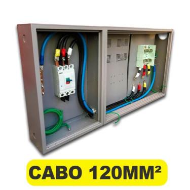 Imagem de Kit completo - caixa de luz 1 medidor trifásico cabos 120mm²