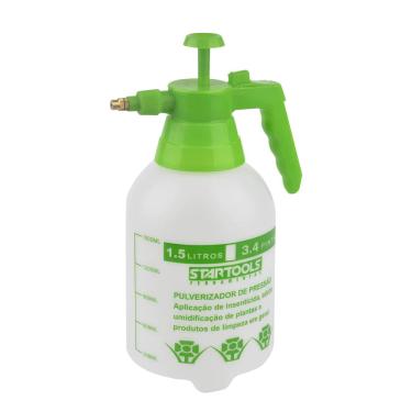 Imagem de Pulverizador Borrifador Manual de Pressão, 1,5 Litros, Pulverizador Profissional com Bomba de Compressão