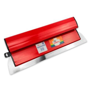 Imagem de Desempenadeira de Aço Flexível Compel Inox 25cm 40cm 60cm ou 80cm Idea