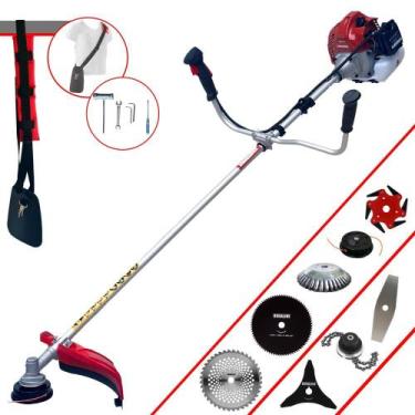 Imagem de Máquina de Cortar Grama Kawashima BCJ431L 43cc 1,7HP Ideal Para Todos 