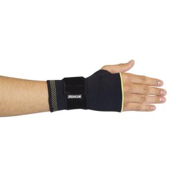 Imagem de Munhequeira de Compressão Elástica com Tala Mercur - Mão Esquerda - G