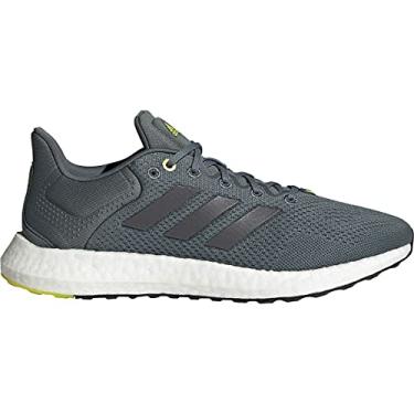 Imagem de adidas Tênis de corrida masculino Pureboost 21 Trail, Óxido azul/metálico noturno/prata halo, 42