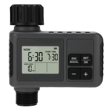 Imagem de Garosa Timer de Sprinkler Digital Programável Flexível para a Irrigação Mangueira de Jardim Com Irrigação Manual de Chuva Adequada para Grama -Pool