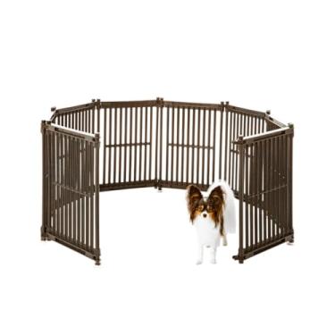 Imagem de Cercado Pet 8 Lados Preto 60x45cm – PVC Reforçado