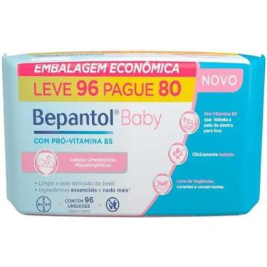 Imagem de Lenço Umedecido Bepantol Baby Hipoalergênico com Pró Vitamina B5 Sem F