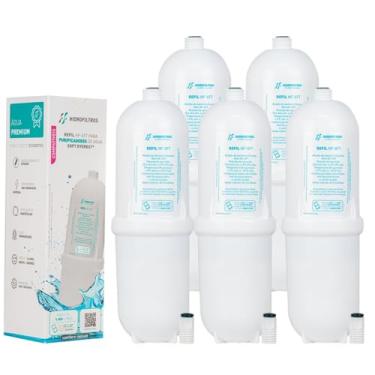 Imagem de 5 Refil Filtro Vela Purificador Agua Compatível By Everest