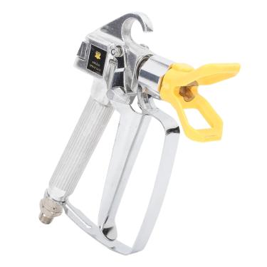 Imagem de Luqeeg Pistola de Pulverização Sem Ar, Pistola de Pulverização de Tinta de Parede Com Bico, Suporte do Bico e Pulverizador de Tinta de Alta Pressão para Tinta, Massa de Massa, Látex
