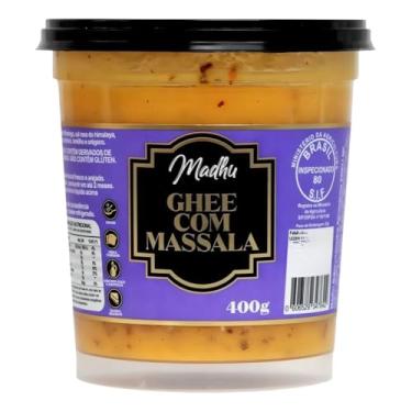Imagem de Manteiga Ghee com Massala C/sal 400g - Madhu Ghee